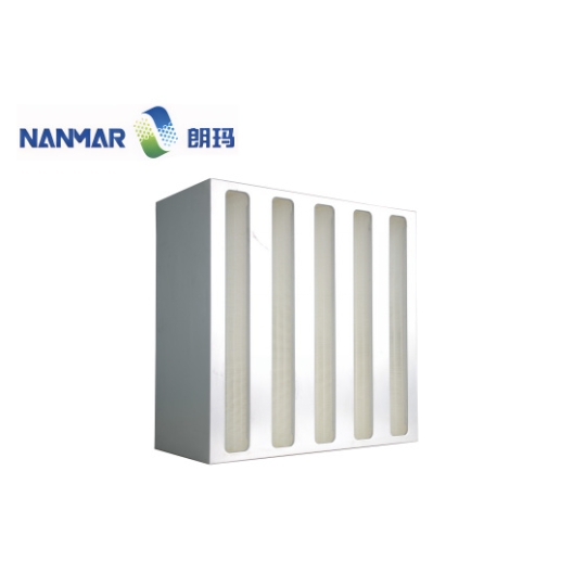 NMV V-type large air volume air filter without partition