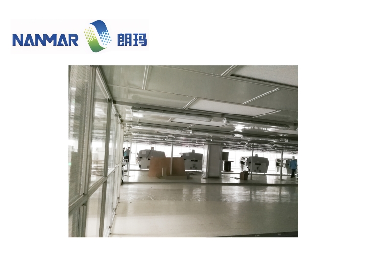 Dust-free production line, dedicated for factory