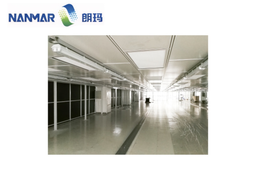 Clean workshop case display/Air cleaniness project